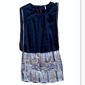 October Sky sequined mini dress